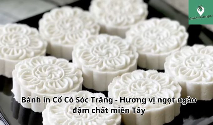 Bánh in Cổ Cò Sóc Trăng - Hương vị ngọt ngào đậm chất miền Tây